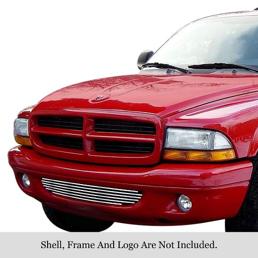 Polished Billet Bumper Grille Kit 97-04 Dakota, 98-03 Durango
